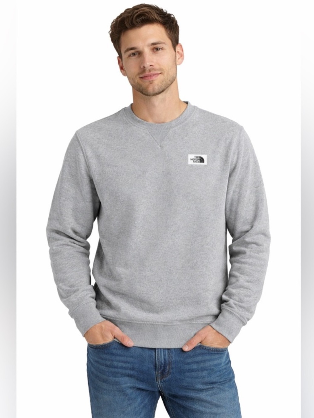 The North Face Gray Crewneck Sweatshirt Men’s Medium